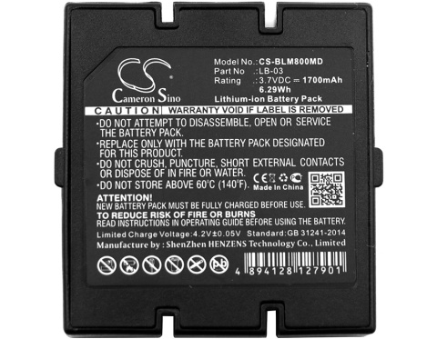 Bateria do Bolate LB-03, M800 Bateria do Bolate LB-03, M800