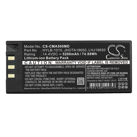 Bateria do LUTECH Datalys 780 Bateria do LUTECH Datalys 780