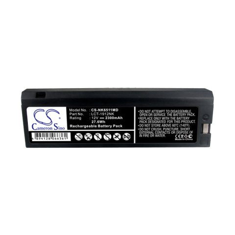 Bateria do Nihon Kohden BSM-1100, BSM-4100, BSM-73, Cardiofax 8110 EKG, Cardiofax TEC7431, Cardiofax TEC7511, Cardiofax TEC7521 Bateria do Nihon Kohden BSM-1100, BSM-4100, BSM-73, Cardiofax 8110 EKG, Cardiofax TEC7431, Cardiofax TEC7511, Cardiofax TEC7521