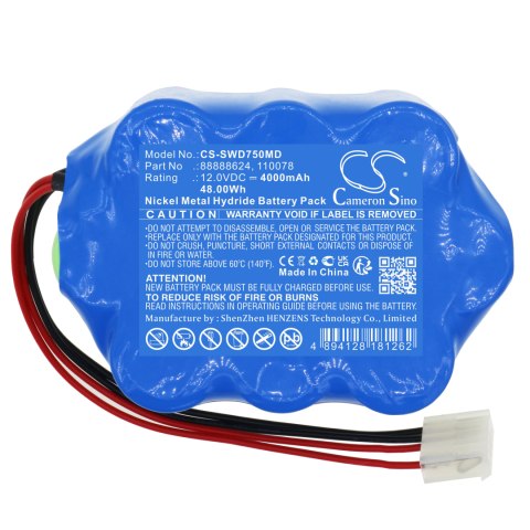 Bateria do Simonson-Wheel Defibrillator 750, Defibrillator DMS730 Bateria do Simonson-Wheel Defibrillator 750, Defibrillator DMS730