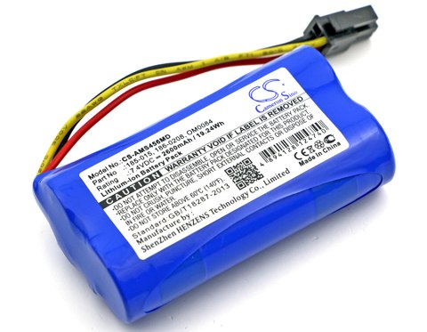 Bateria do Medtronic 186-0208, Nellcor Covidien BIS VISTA Mon Bateria do Medtronic 186-0208, Nellcor Covidien BIS VISTA Mon