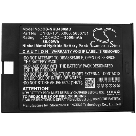 Bateria do Nihon Kohden BSM-4000, BSM-4100, BSM-5100, BSM-5105K, Defibrillator TEC8250, Lifescope A, Lifescope P, TEC 825, TEC8 Bateria do Nihon Kohden BSM-4000, BSM-4100, BSM-5100, BSM-5105K, Defibrillator TEC8250, Lifescope A, Lifescope P, TEC 825, TEC8