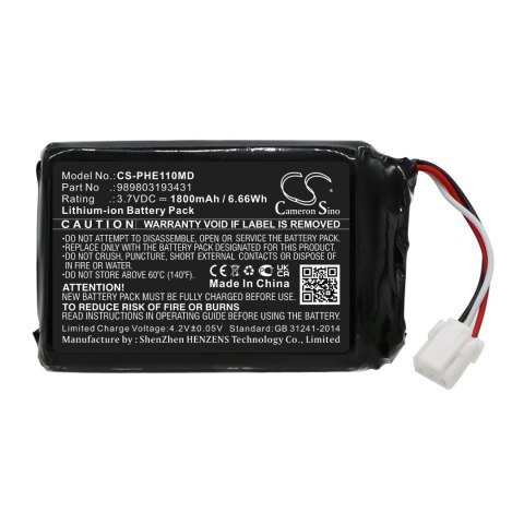 Bateria do Philips EME11-P506, Mercury Free Blood Pressure Bateria do Philips EME11-P506, Mercury Free Blood Pressure