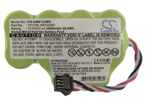 Bateria do Diversified Medical N N1218WC3 Bateria do Diversified Medical N N1218WC3