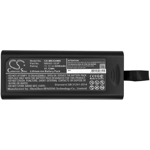 Bateria do Mindray Accutorr 3, Accutorr 7, Beneheart R12, BeneView T5, BeneView T6, BeneView T8, Benevision N12 Patient Monitor Bateria do Mindray Accutorr 3, Accutorr 7, Beneheart R12, BeneView T5, BeneView T6, BeneView T8, Benevision N12 Patient Monitor