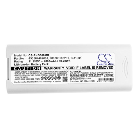 Bateria do Philips TC10, TC20 Bateria do Philips TC10, TC20