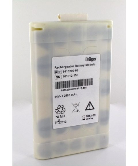 Bateria do BABYLOG VN5000 DRAEGER 24V Bateria do BABYLOG VN5000 DRAEGER 24V