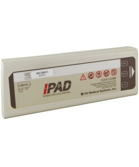 Bateria do defibrylatora IPAD NSI CU MEDICAL 12V Bateria do defibrylatora IPAD NSI CU MEDICAL 12V