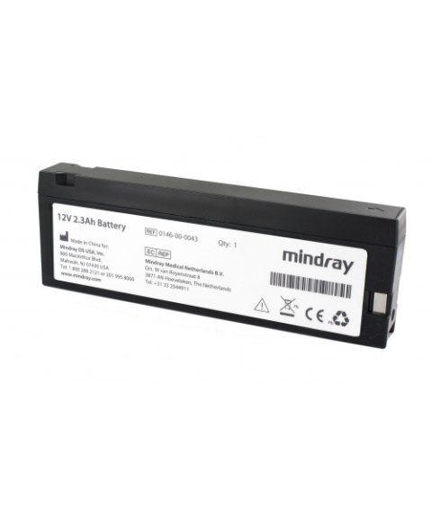 Bateria do kardiomonitora ACCUTOR+ PASSPORT2 TRIO MINDRAY 12 V Bateria do kardiomonitora ACCUTOR+ PASSPORT2 TRIO MINDRAY 12 V