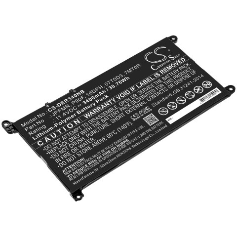Bateria do laptopów Dell Chromebook 3400 , Inspiron 15-7560-D1645G Bateria do laptopów Dell Chromebook 3400 , Inspiron 15-7560-D1645G