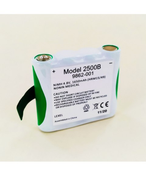 Akumulator do pulsoksymetru 2500 Palmsat NONIN MEDICAL 4.8V Akumulator do pulsoksymetru 2500 Palmsat NONIN MEDICAL 4.8V