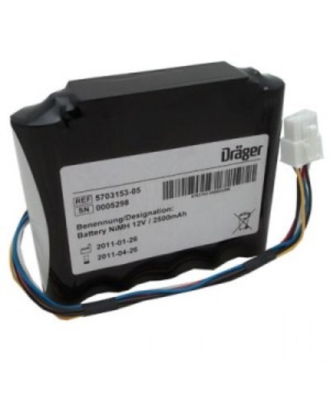 Bateria do respiratora nieinwazyjnego Carina DRAEGER 12V Bateria do respiratora nieinwazyjnego Carina DRAEGER 12V