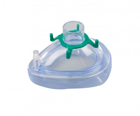 Maska PVC rozm. 3 - zielony Maska PVC rozm. 3 - zielony