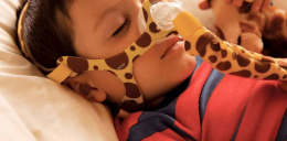 Maska pediatryczna nosowa Wisp żyrafka