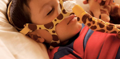Maska pediatryczna nosowa Wisp żyrafka Maska pediatryczna nosowa Wisp żyrafka