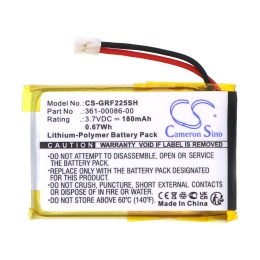 Bateria do Garmin 010-01959-00 Approach G10 Approach S20 Chronos Instinct Fenix chronos Forerunner 220