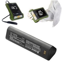 Bateria do KAIXIN RKU10 RKU10 veterinary ultrasound machine