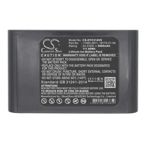 Bateria do Dyson DC31 22.2V