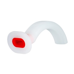 Rurka ustno-gardłowa GUEDEL CH 4 sterylna, 100 mm czerwona