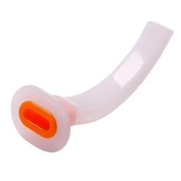 Rurka ustno-gardłowa GUEDEL CH 6 sterylna, 120 mm pomarańczowa